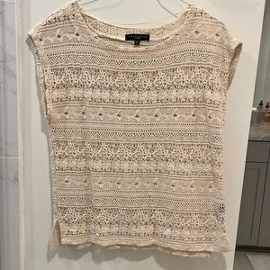 Sanctuary Crocheted Top